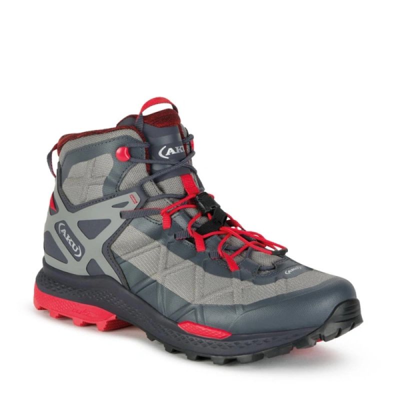 Aku Rocket Gore-tex Men's Hiking Boots, Gray Red To be categorized Your Sports Performance