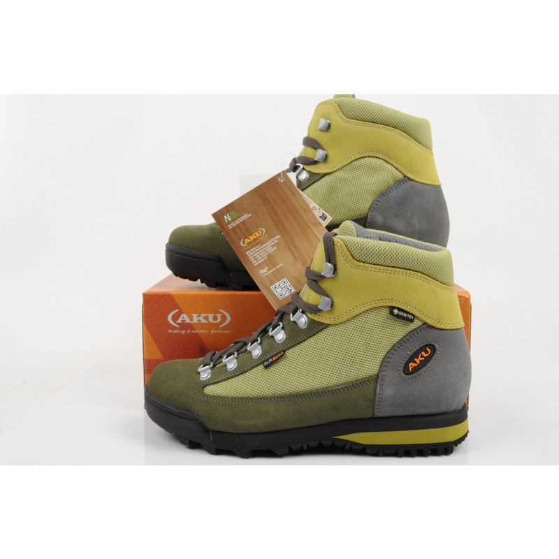 Aku Women's Ultralight Gore-tex Hiking Boots, Gray Green To be categorized Your Sports Performance