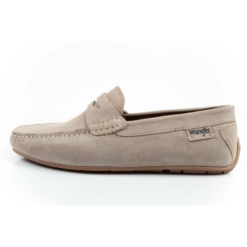 Wrangler men's shoes Maifield Suede moccasins, natural leather, beige To be categorized Your Sports Performance
