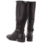 Chocolate Brown Women’s Officer Boots Potocki SZ12862