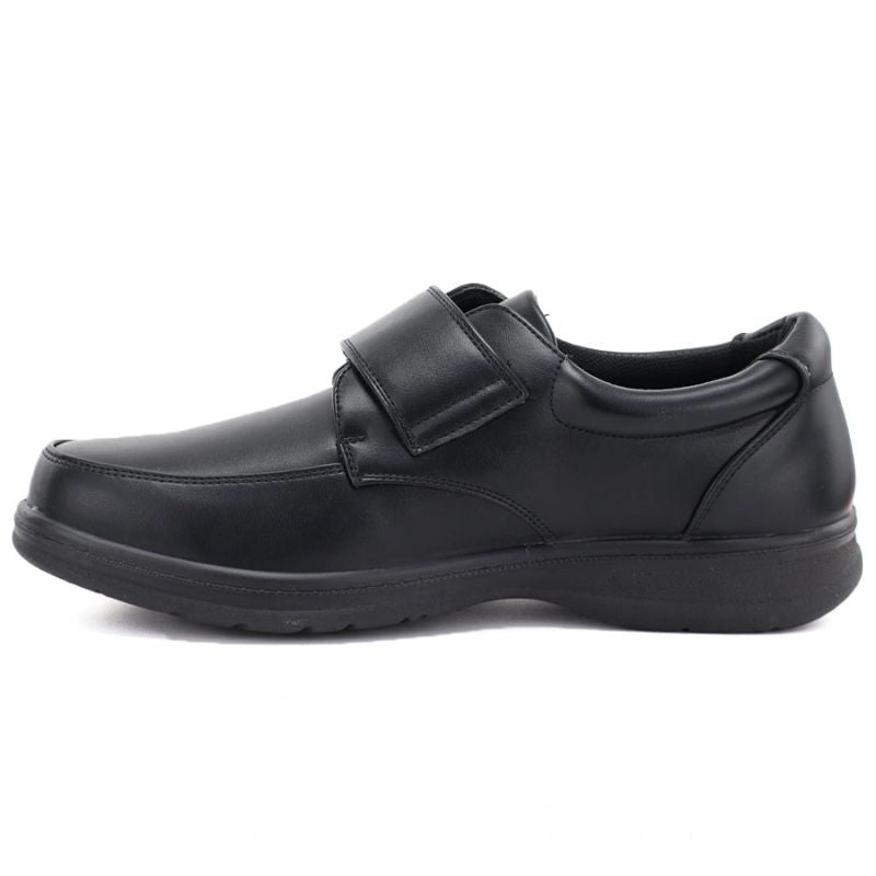 Men's black velcro shoes Vanhorn Z26-TO90404