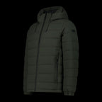 CMP men's winter sports jacket with hood, insulated, green (34K0167/F905) CMP