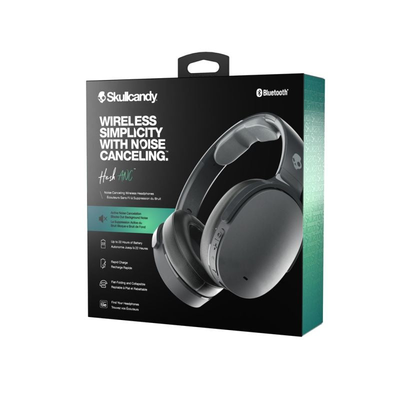 Skullcandy Hesh ANC Wireless True Black headphones In preparation Your Sports Performance