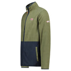 Geographical Norway Men's Fleece Touki Fz Kaki Db Men 233 kaki (WZ6702H/GN-Kaki) Geographical Norway