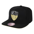 Mitchell & Ness NBA Brooklyn Nets Snapback Cap - 6HSSMM19489-BNEBLCK Odzież/Czapki/Czapki z daszkiem Your Sports Performance