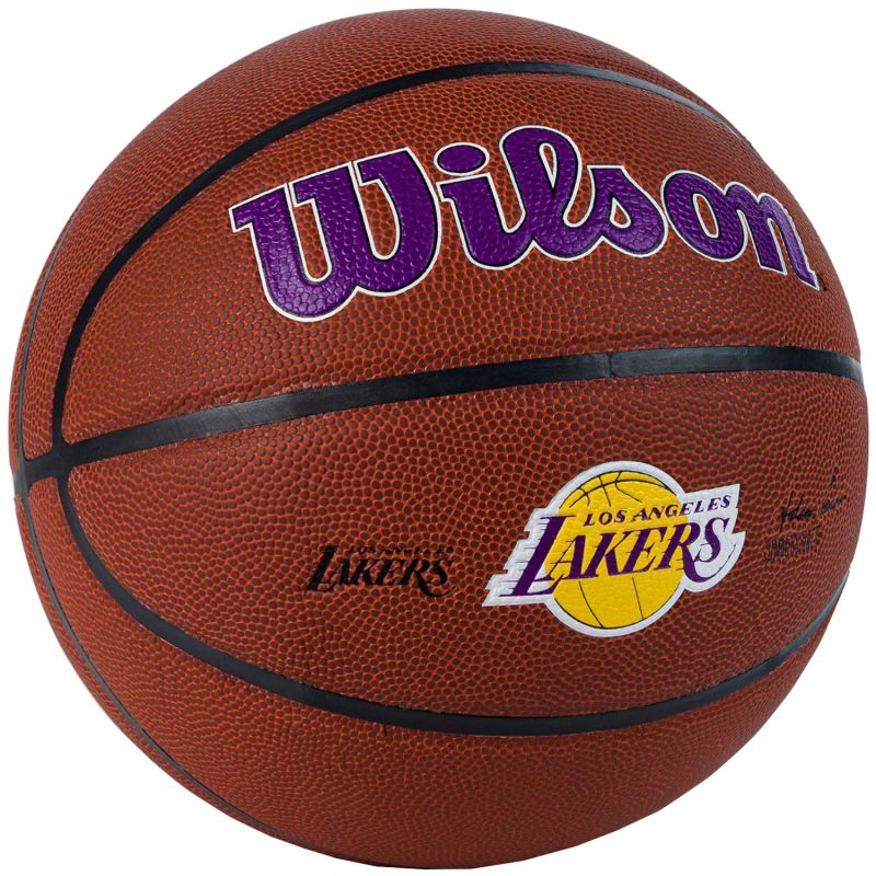 Basketball ball Wilson Team Alliance Los Angeles Lakers Ball WTB3100XBLAL Accessories/Balls/Basketball Your Sports Performance