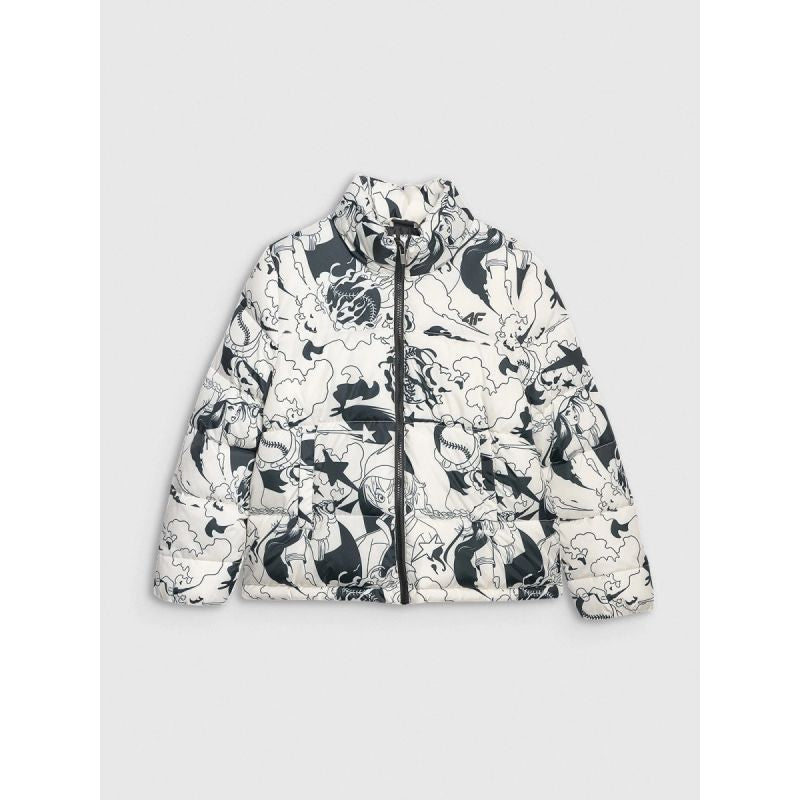 Girls' synthetic-filled down jacket 4F 4FJRAW25TDJAF0748-11A