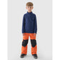 Boy's fleece thermal underwear (top) 4F Junior 4FJWAW24UFLEM050-31S *Kategoria tymczasowa Your Sports Performance