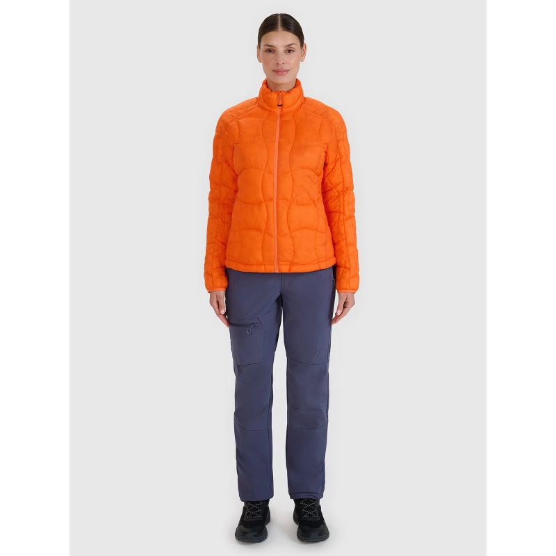 Women's down trekking jacket with Primaloft Silver filling 4F 4FWSS25TDJAF531-70S *Kategoria tymczasowa Your Sports Performance