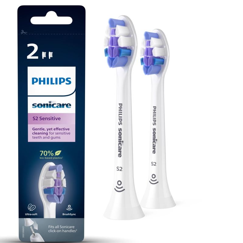 PHILIPS HX6052/10 Sensitive brush head AGD - Akcesoria/Do szczoteczek do zębów - akcesoria Your Sports Performance