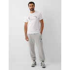 Men's slim T-shirt with print 4F 4FRAW26TTSHM4666-10S