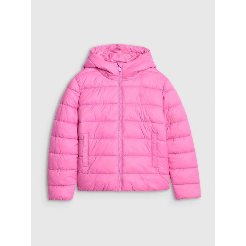 Girls' down jacket with synthetic filling 4F 4FJRAW25TDJAF0816-54S Clothing Your Sports Performance