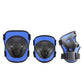 Protectors set Nils Extreme DARK BLUE size XS H110 Accessories/Protectors and knee pads Your Sports Performance