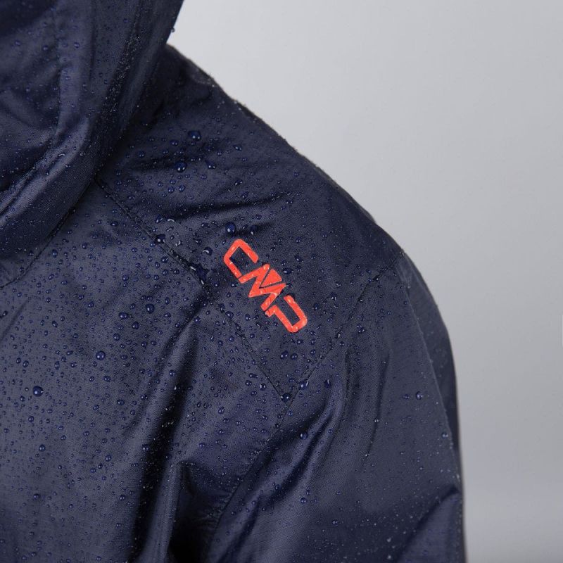 CMP Kid G Jacket Rain Fix Hood Jr 3X53255-28ML Clothing/Outdoor/ CMP Your Sports Performance