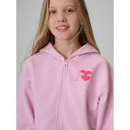 Girls' loose sweatshirt with hood 4F 4FJRSS26TSWSF2936-56S 4f