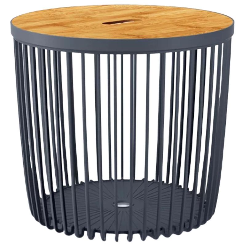 BASKET TABLE 38.6x35.8CM CLUBO ANTHRACITE Dom I Ogród/Meble Ogrodowe/Zestawy Your Sports Performance