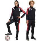 adidas Tiro 26 League kids' pants black and red JY9677 Clothing Your Sports Performance