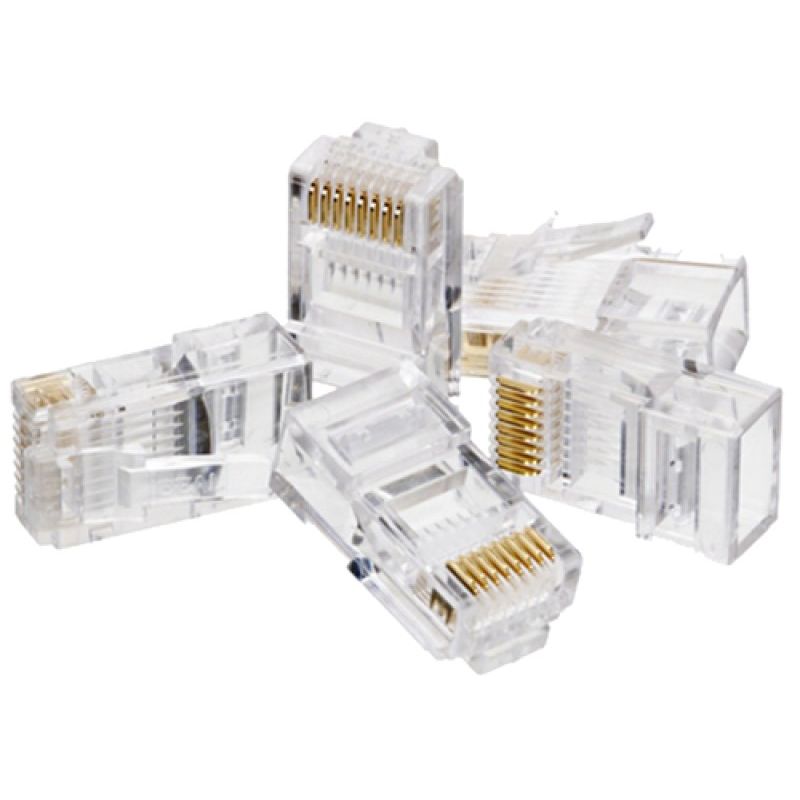 ALANTEC RJ45 UTP plug cat.5e (solid+stranded) (pack of 100 pcs) Kable, gniazda i wtyki/Wtyki Your Sports Performance