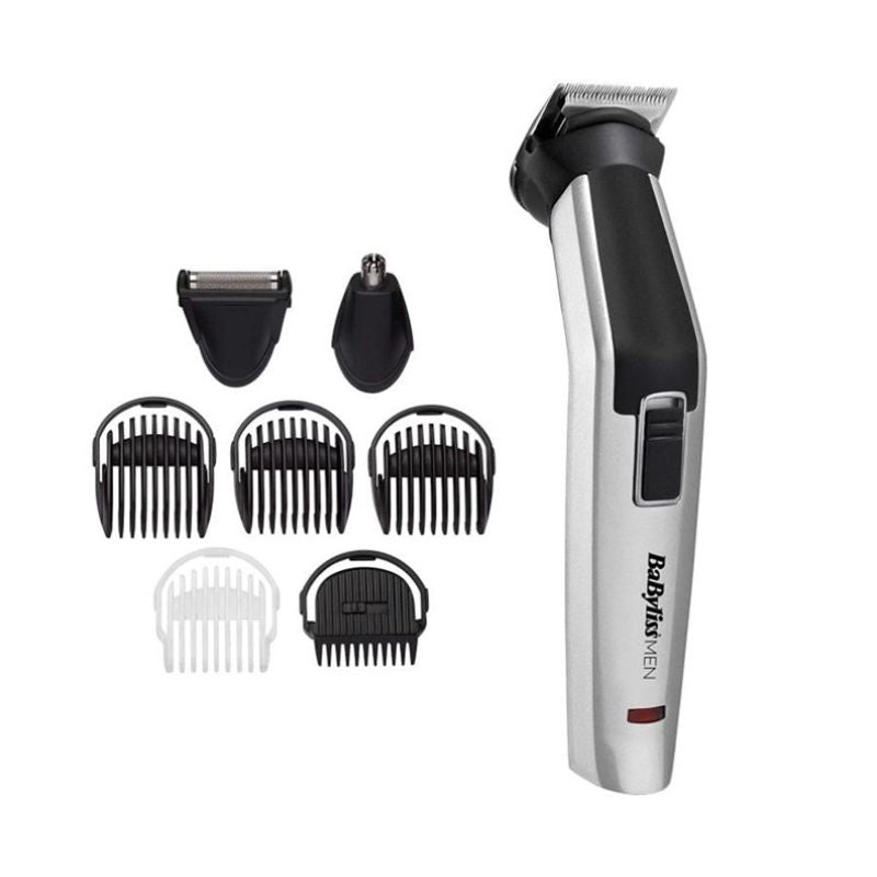 BaByliss 8-in-1 Titanium Silver, Black AGD - Produkty/Maszynki do strzyżenia Your Sports Performance