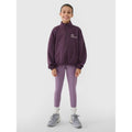 Girls' sweatshirt without zipper, without hood 4F 4FJRSS25TSWSF2058-50S *Kategoria tymczasowa Your Sports Performance
