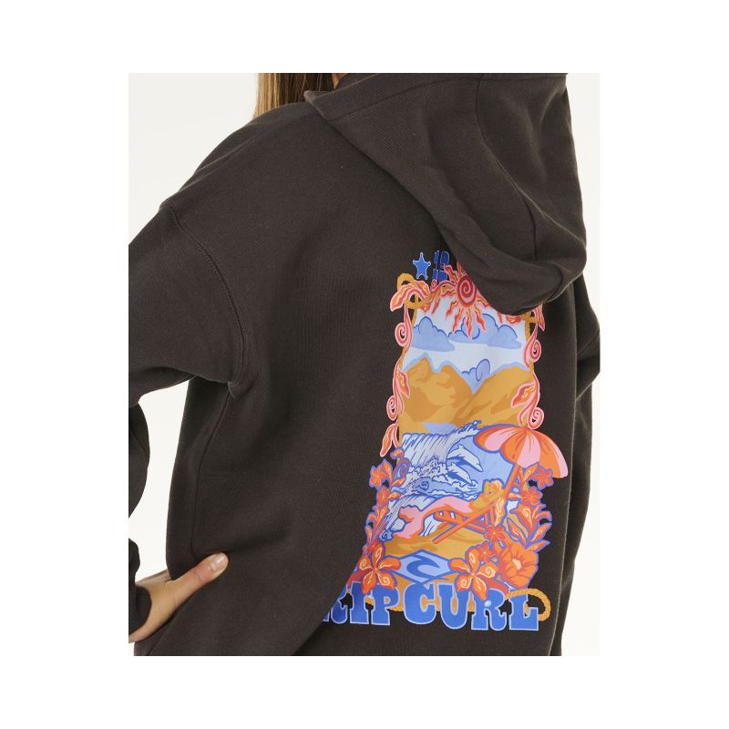 RIP CURL Sunshine Squad Hoodie - Girl Black
