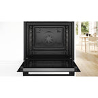 Oven BOSCH HBA571BB4 pyrolytic cleaning + telescopic guides 1 level BOSCH HEZ538000 AGD - Produkty/Piekarniki do zabudowy Your Sports Performance