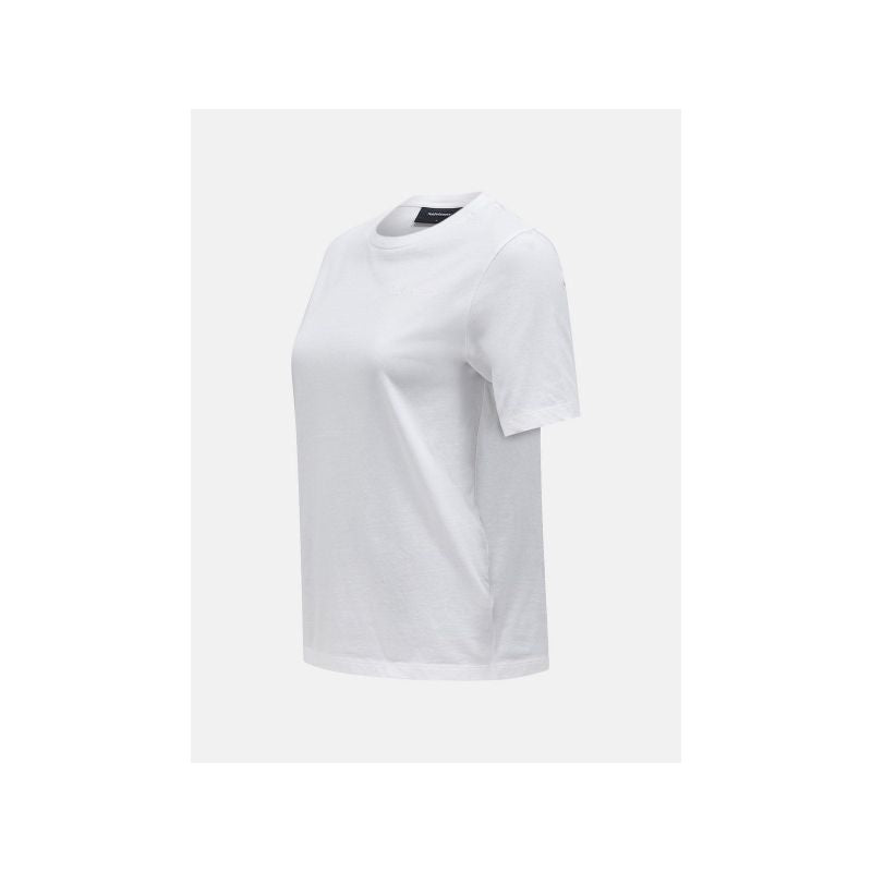Peak Performance W Original Small Logo Tee White