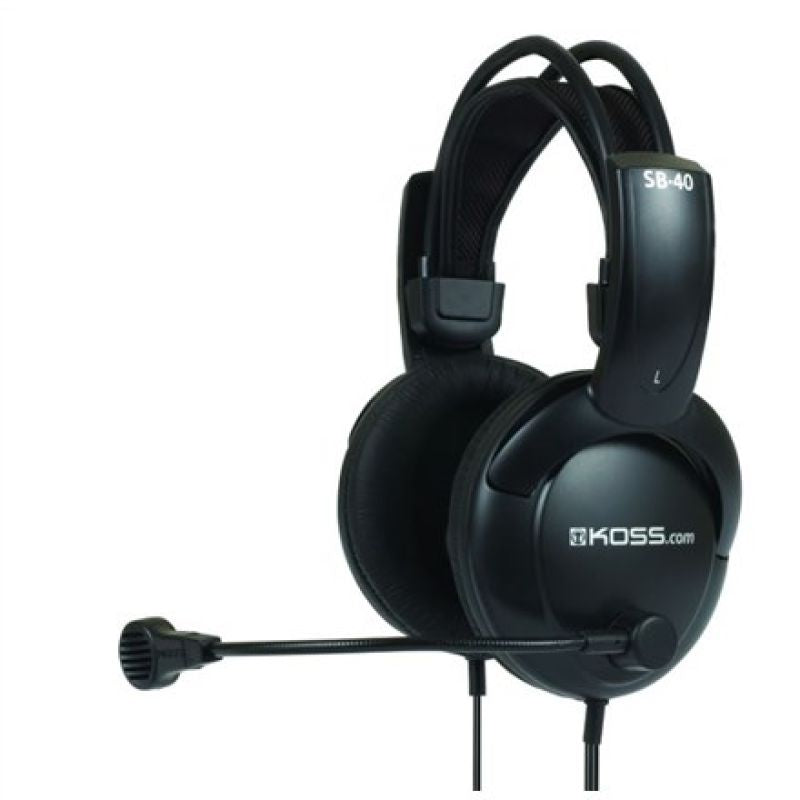 Koss SB40 Wired Headphones, Headband, Black Akcesoria GSM/Słuchawki przewodowe Your Sports Performance
