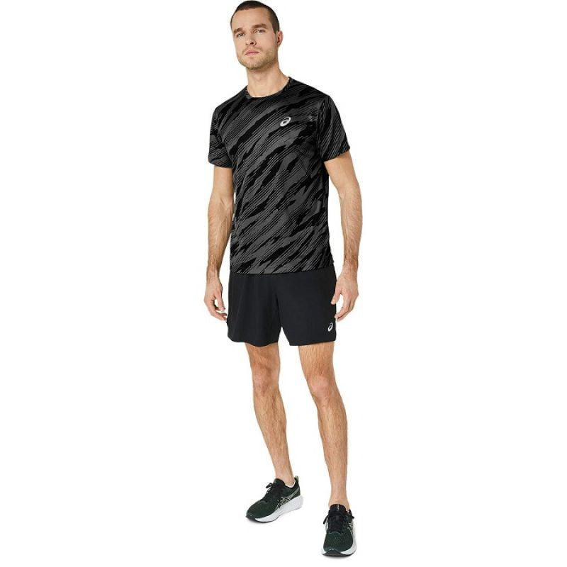 Asics Core All Over Print SS Top M 2011C646020 T-shirt Clothing/Running Asics