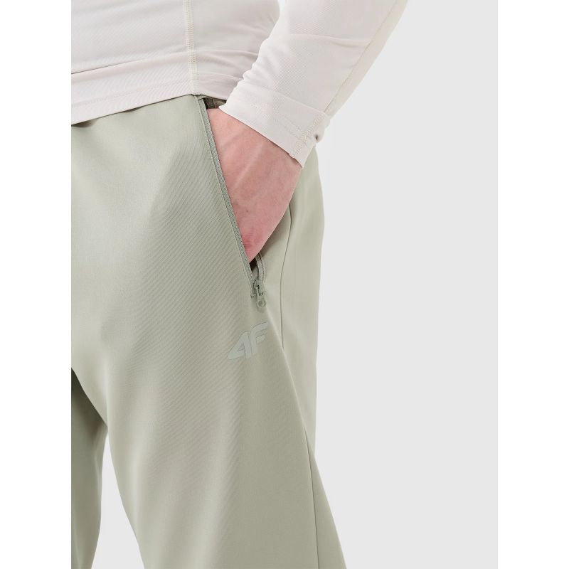 Men's quick-drying training pants 4F 4FWSS25TFTRM0836-44S *Kategoria tymczasowa Your Sports Performance