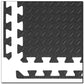 Dark gray puzzle mat 9 pieces 12mm HMS MP12 In preparation Your Sports Performance