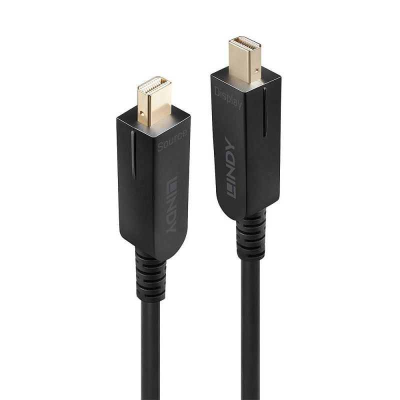 Lindy 10m Hybrid Fiber Optic Cable Kable i adaptery/Kable DisplayPort Your Sports Performance