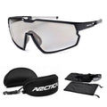 Arctica UV400 Black Photochromatic Polarized Sunglasses + Case - S-333FP Odzież/Okulary Your Sports Performance