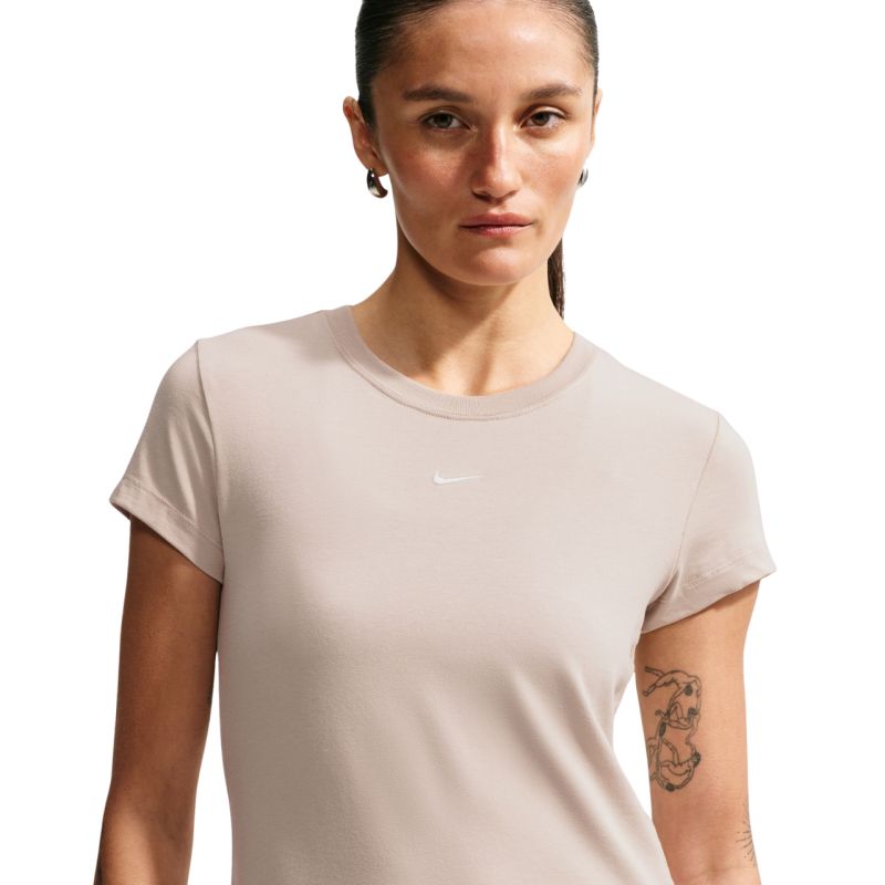 Nike Sportswear Chill Knit Women's T-Shirt Cream FV5508 236
