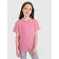 Regular plain girls' T-shirt 4F 4FJWSS25TTSHF2177-56S *Kategoria tymczasowa Your Sports Performance