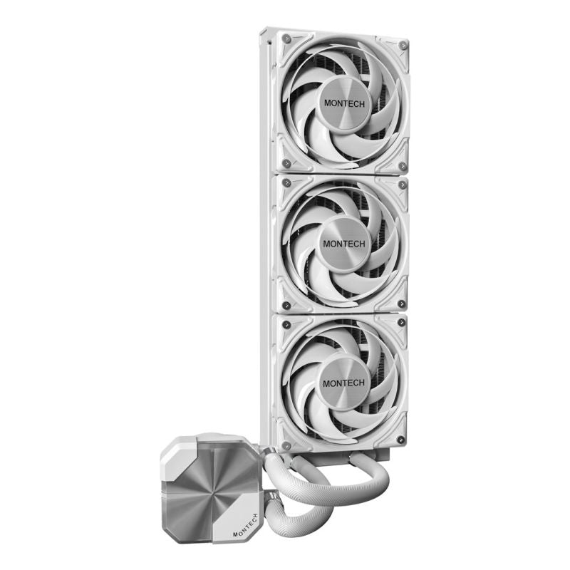 Montech HyperFlow Silent AiO Water Cooling - 360mm, White Chłodzenie/Chłodzenie - wentylatory Your Sports Performance
