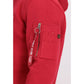 Alpha Industries Men's Back Print Hoody Speed Red Kangaroo Graphic Hoodie (178318-328) In preparation Your Sports Performance