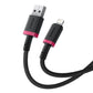 Baseus Dura 2.4A Cable 2m (Red-Black) In preparation Your Sports Performance