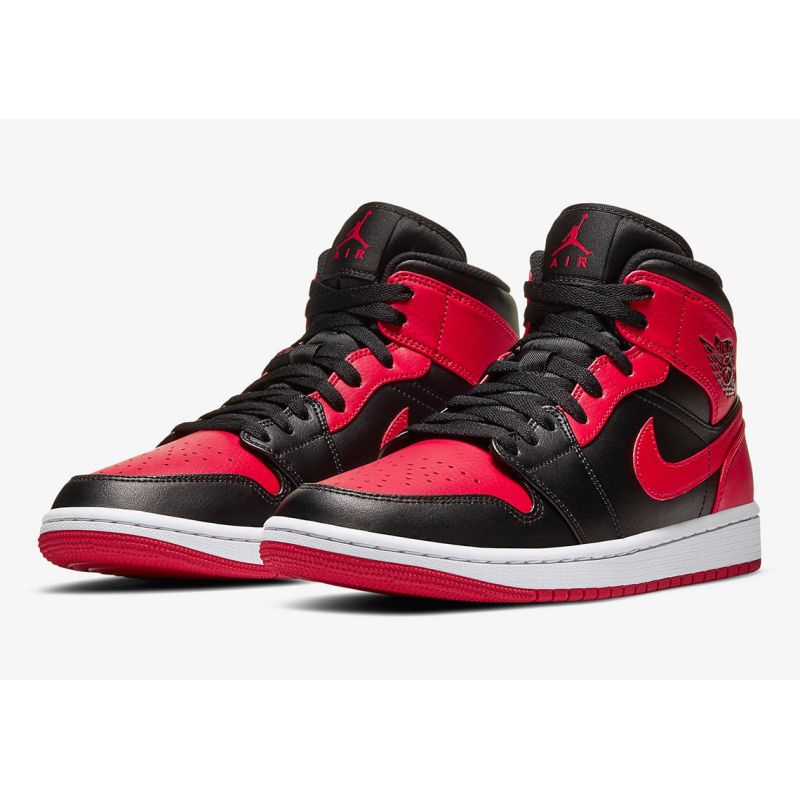 Air Jordan 1 Mid Banned Basketball Shoe - 554724-074 Obuwie/Buty do koszykówki męskie/Air Jordan Your Sports Performance