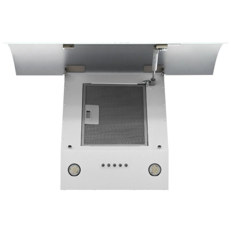 AKPO WK-4 Clarus 60 White chimney hood (600mm; curved white glass front) AGD - Produkty/Okapy kuchenne Your Sports Performance