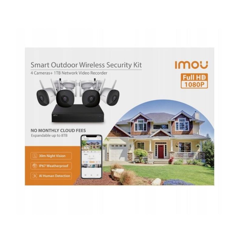 Imou Kit Lite 2MP WiFi IP Surveillance Camera Kit CCTV IP/Kamery Your Sports Performance