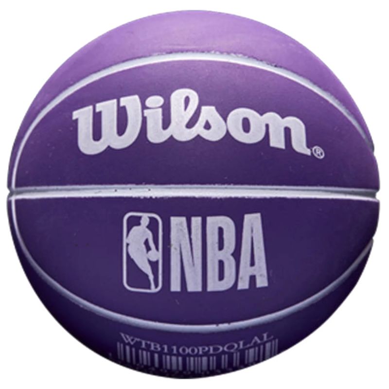 Wilson NBA Dribbler Los Angeles Lakers Mini Ball WTB1100PDQLAL basketball Accessories/Balls/Basketball Your Sports Performance