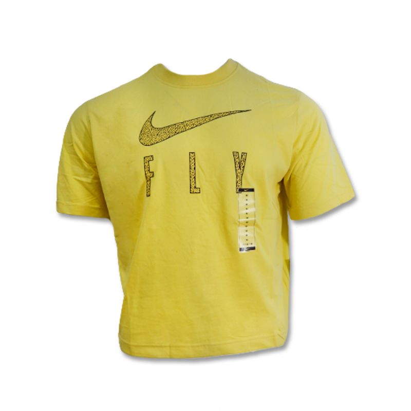 Nike Dri-FIT Swoosh Fly Boxy T-shirt Women's Wmns Lemon Wash - DV2373-753 Nike