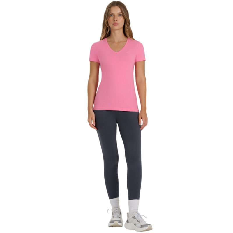 Women's T-shirt 4F F2969 pink 4FWAW25TTSHF2969 54S In preparation Your Sports Performance