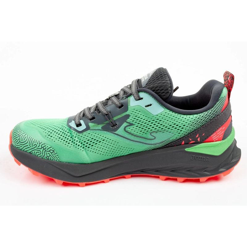 Joma Men's Tundra Cushioned Trail Running Shoes Green