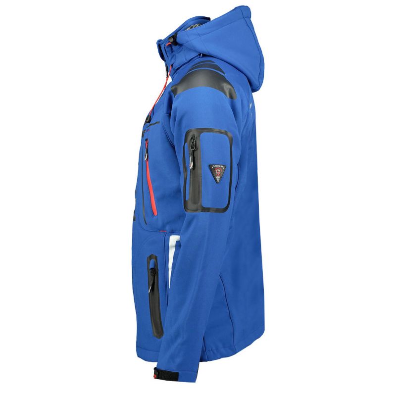 Geographical Norway Techno MEN 056 BS3 men's sports jacket, waterproof, blue (WU1060H/GN) In preparation Your Sports Performance