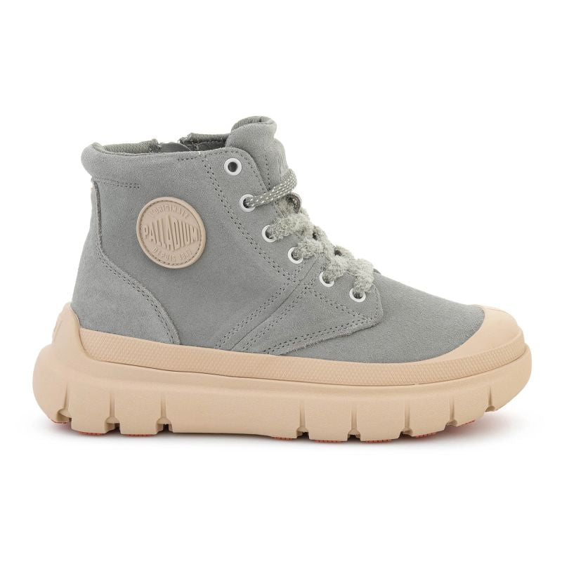 PALLADIUM PALLAPOP HI ZIP SDE VETIVER 99553-340