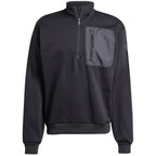 Men's adidas City Escape Fleece Half-Zip GD Sweatshirt Black JF3290 To be categorized Your Sports Performance