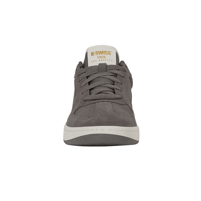 K-Swiss COURT VARSITY SDE GRANITE GRAY/SNOW WHITE-M (04733-043-M)