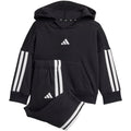 adidas Essentials Joggers 3 Stripes Fleece Hoodie Tracksuit for Kids Black JD6484 Clothing Your Sports Performance